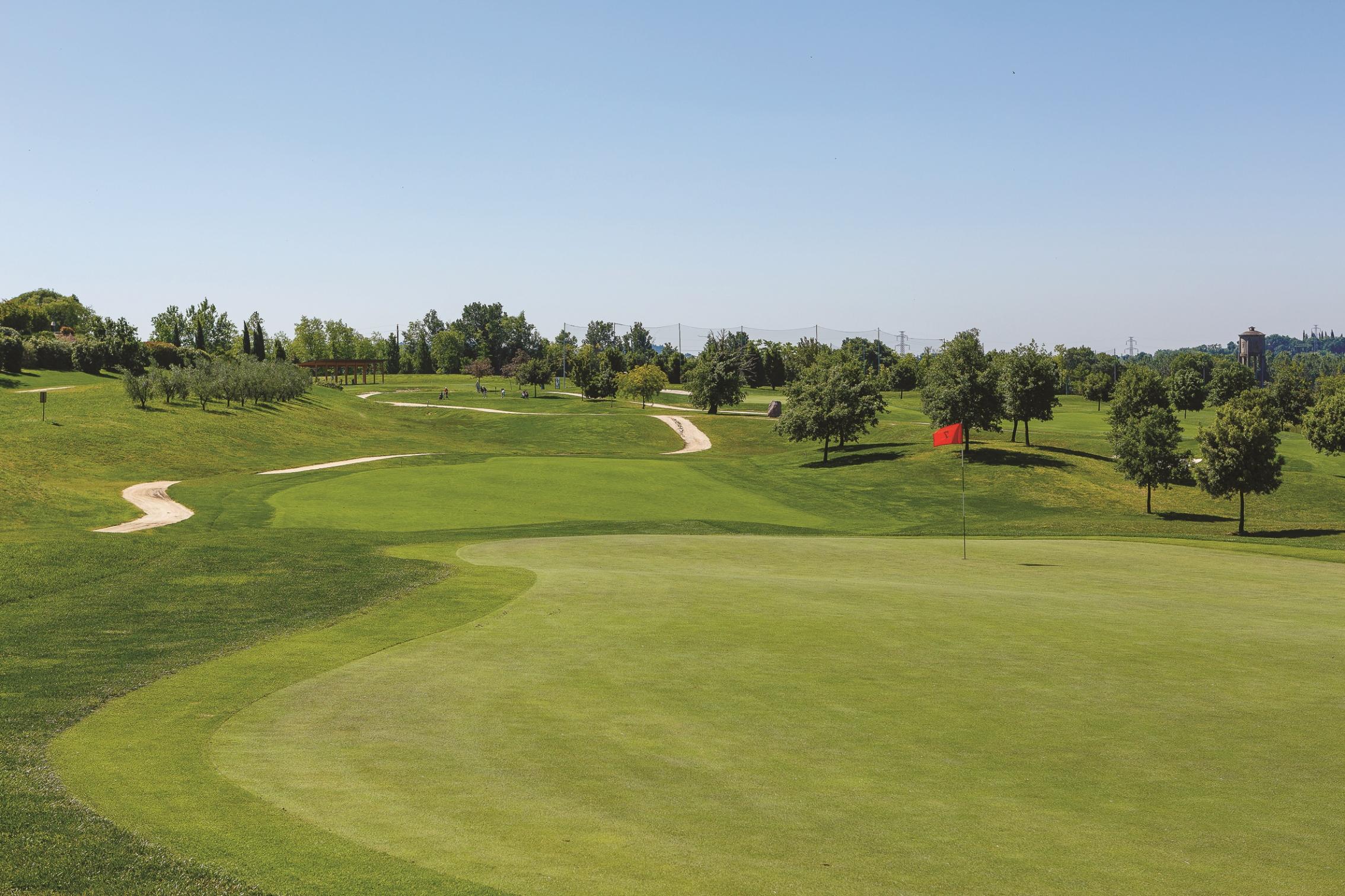 Апарт отель Golf Residenza Пескьера-дель-Гарда Экстерьер фото